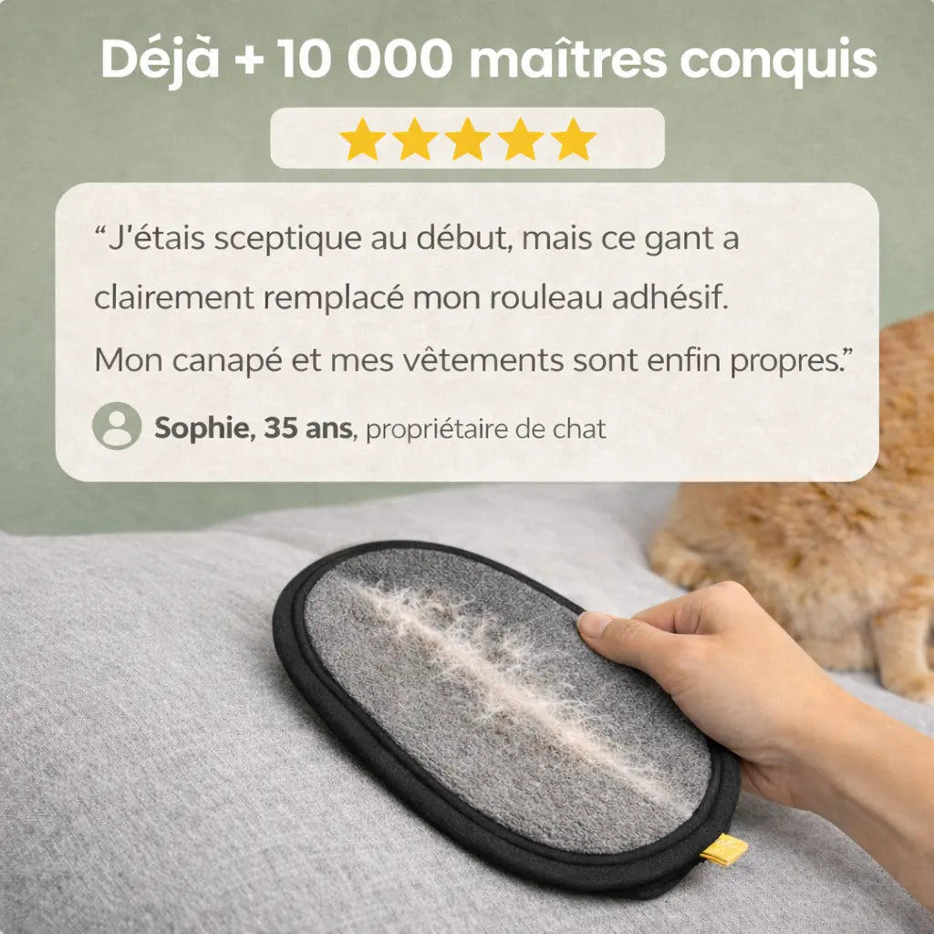 Pawfingers™ – Gant Anti-Poils